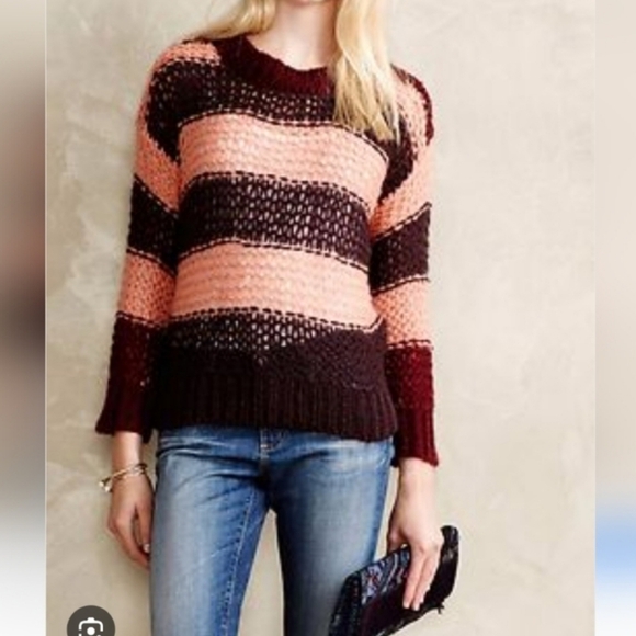 Antropology By Lili's Closet Knit Sweater Size Small - Picture 1 of 5